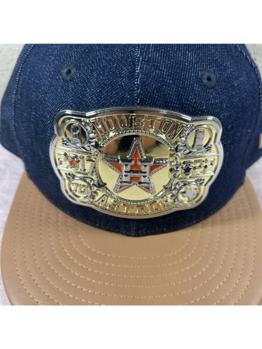 Houston Astros Fitted Size 7 3/8 Very Rare Daikin Park Release New Era 59Fifty - Picture 11 of 12